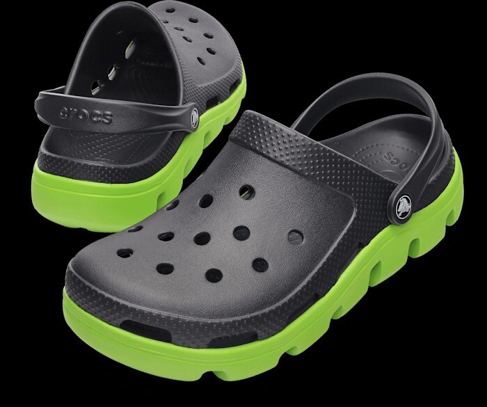 CROCS, DUET SPORT CLOG Clogs, Men size 